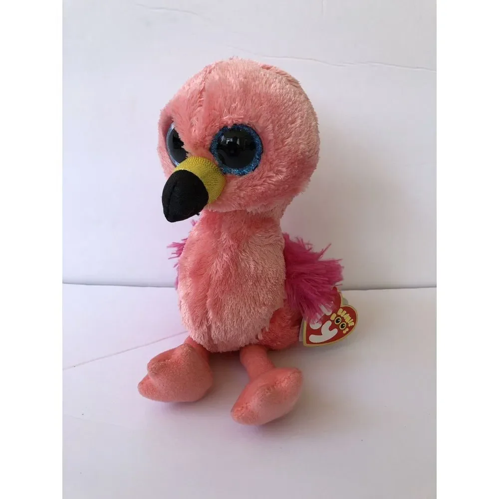 2018 TY Beanie Boos Collectible Figure Gilda Flamingo With‎ Tag